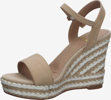 LA STRADA Sandals in Beige: front