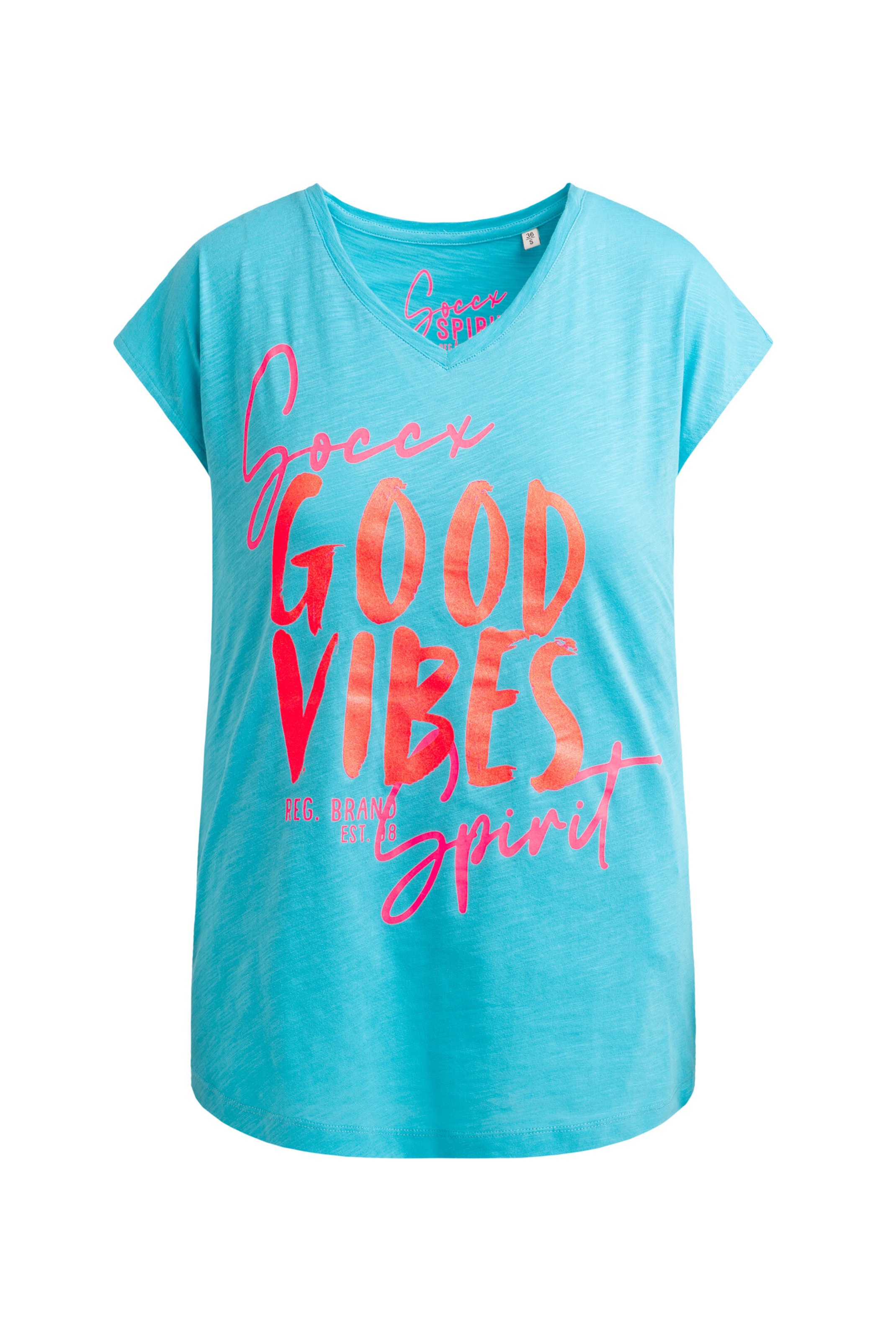 Soccx Shirt in Blue: front