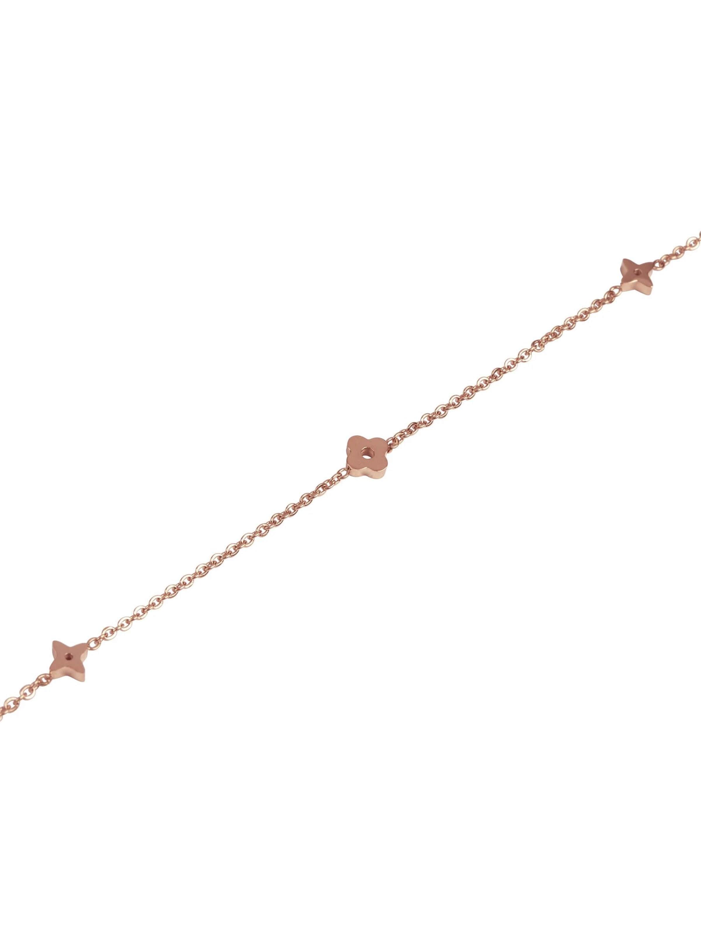 Chaîne 'Necklace Rome Clover' Chic by Lirette en or