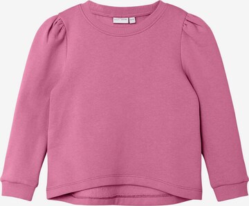 NAME IT Sweatshirt 'VIANJA' i pink: forside