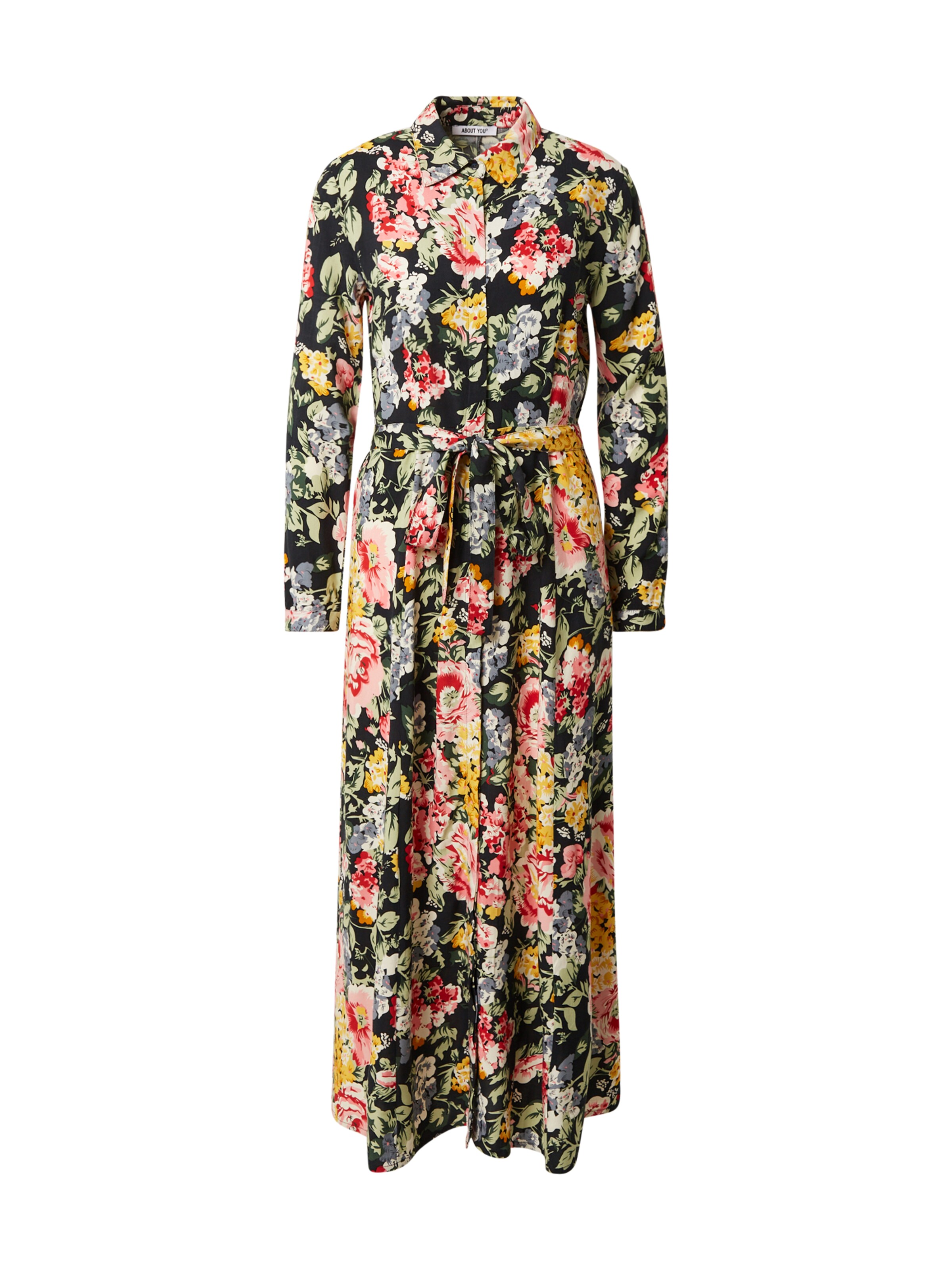 Rochie 'Aurelia' de la ABOUT YOU pe negru: față