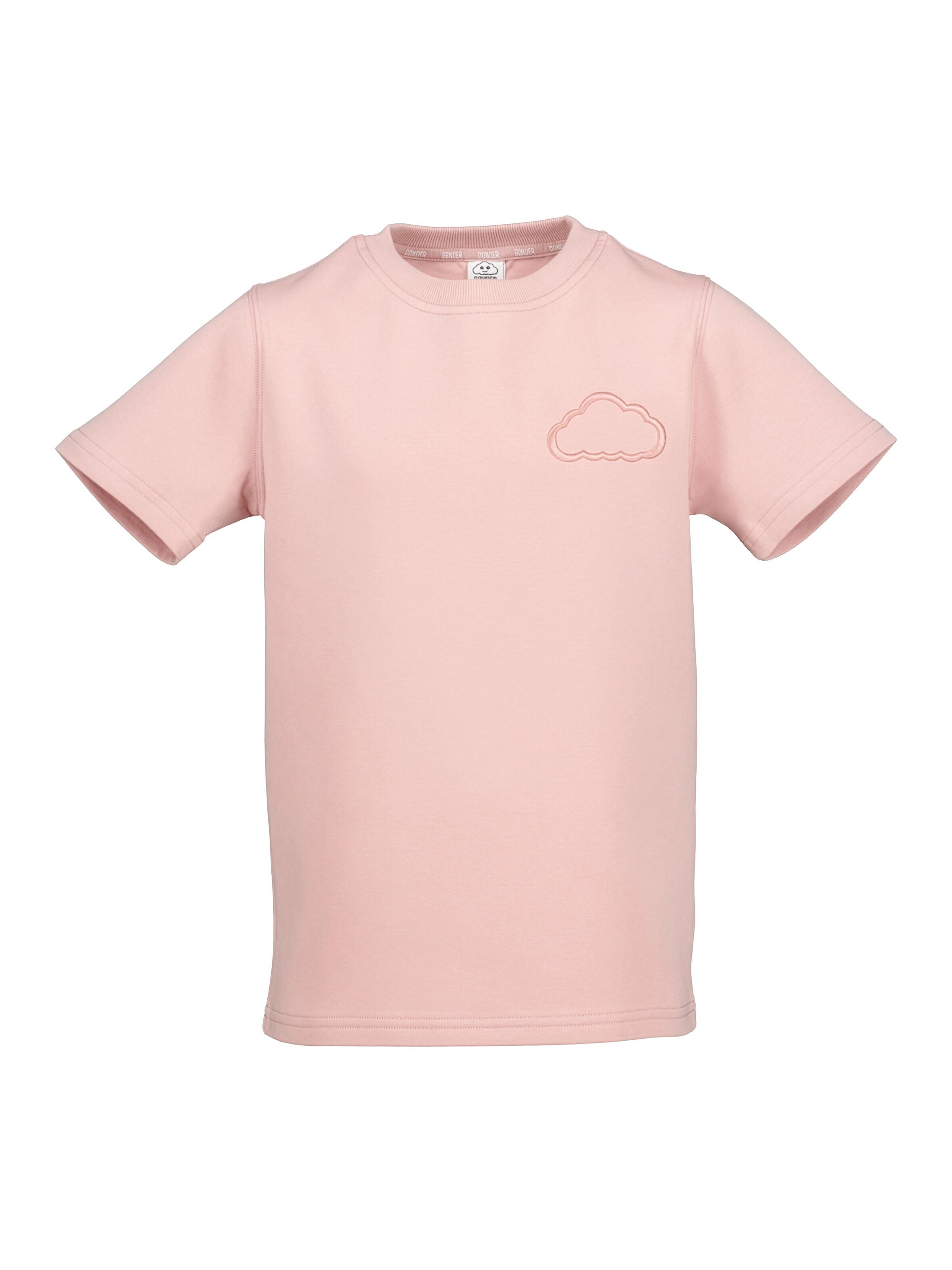 Donder Shirt 'Heavy Tee Essential Canary Yellow' in Pink