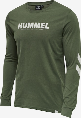 Hummel Λειτουργικό μπλουζάκι 'Legacy' σε πράσινο