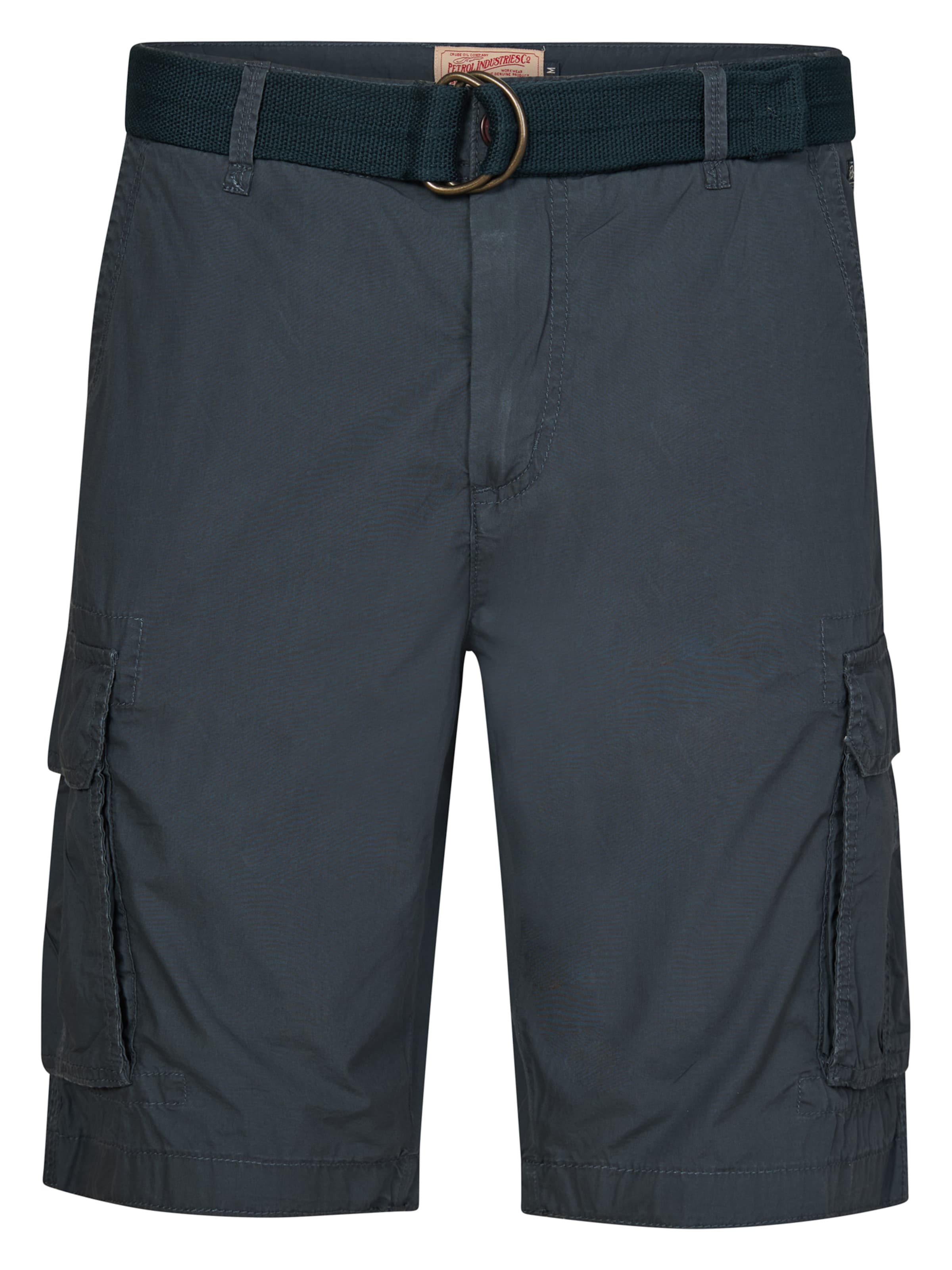 Pantalon cargo Petrol Industries en gris : devant