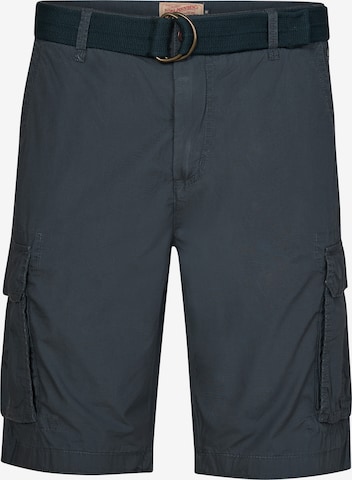 Petrol Industries Cargo Pants in Grey: front