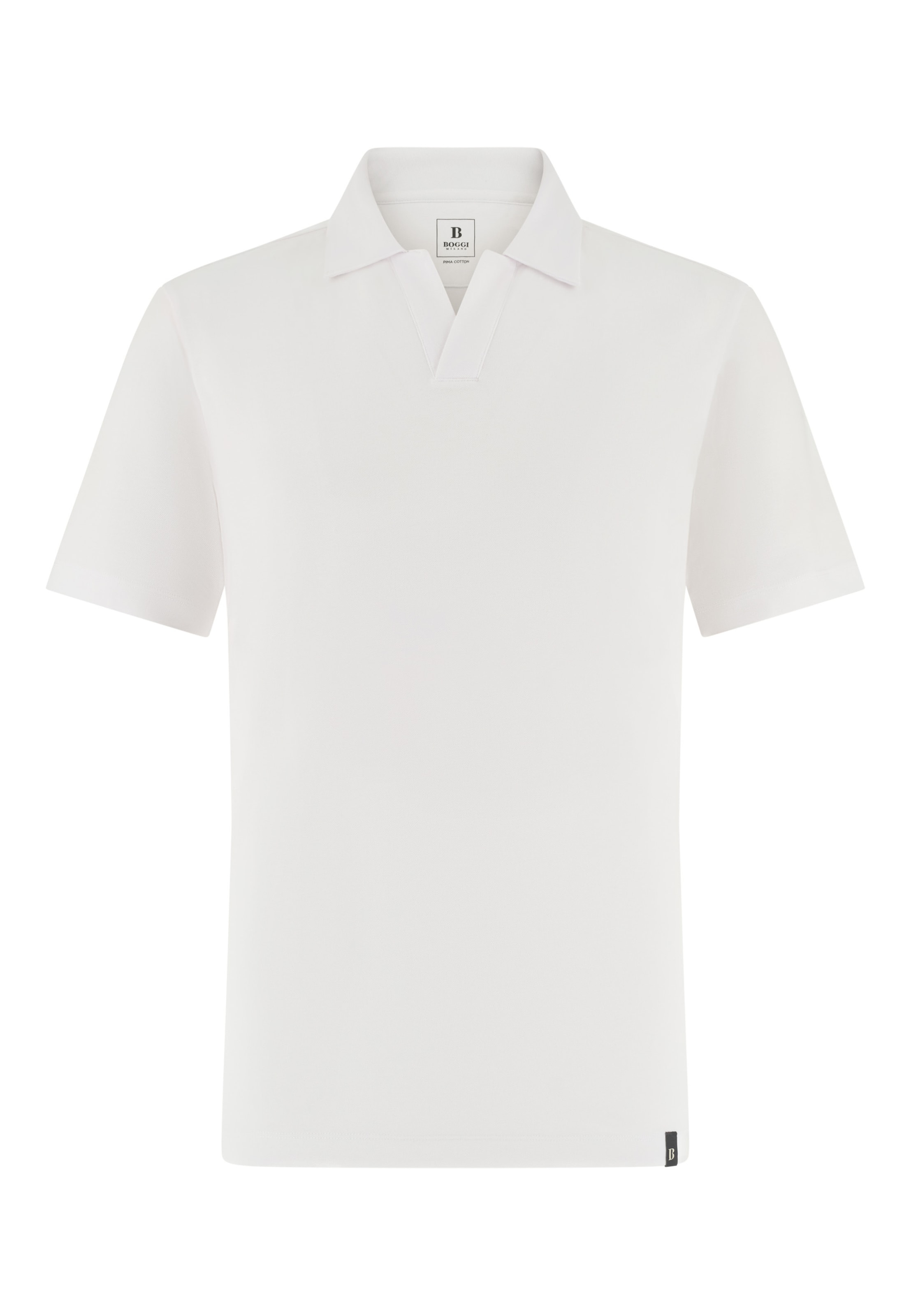T-Shirt Boggi Milano en blanc : devant