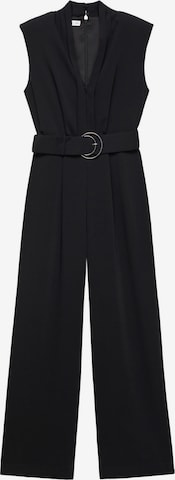 MANGO Jumpsuit 'Atena' in Schwarz: predná strana