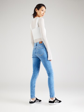 ESPRIT Skinny Džíny – modrá