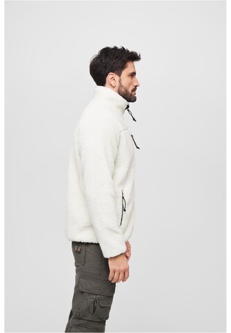 Brandit Fleece jas in Wit