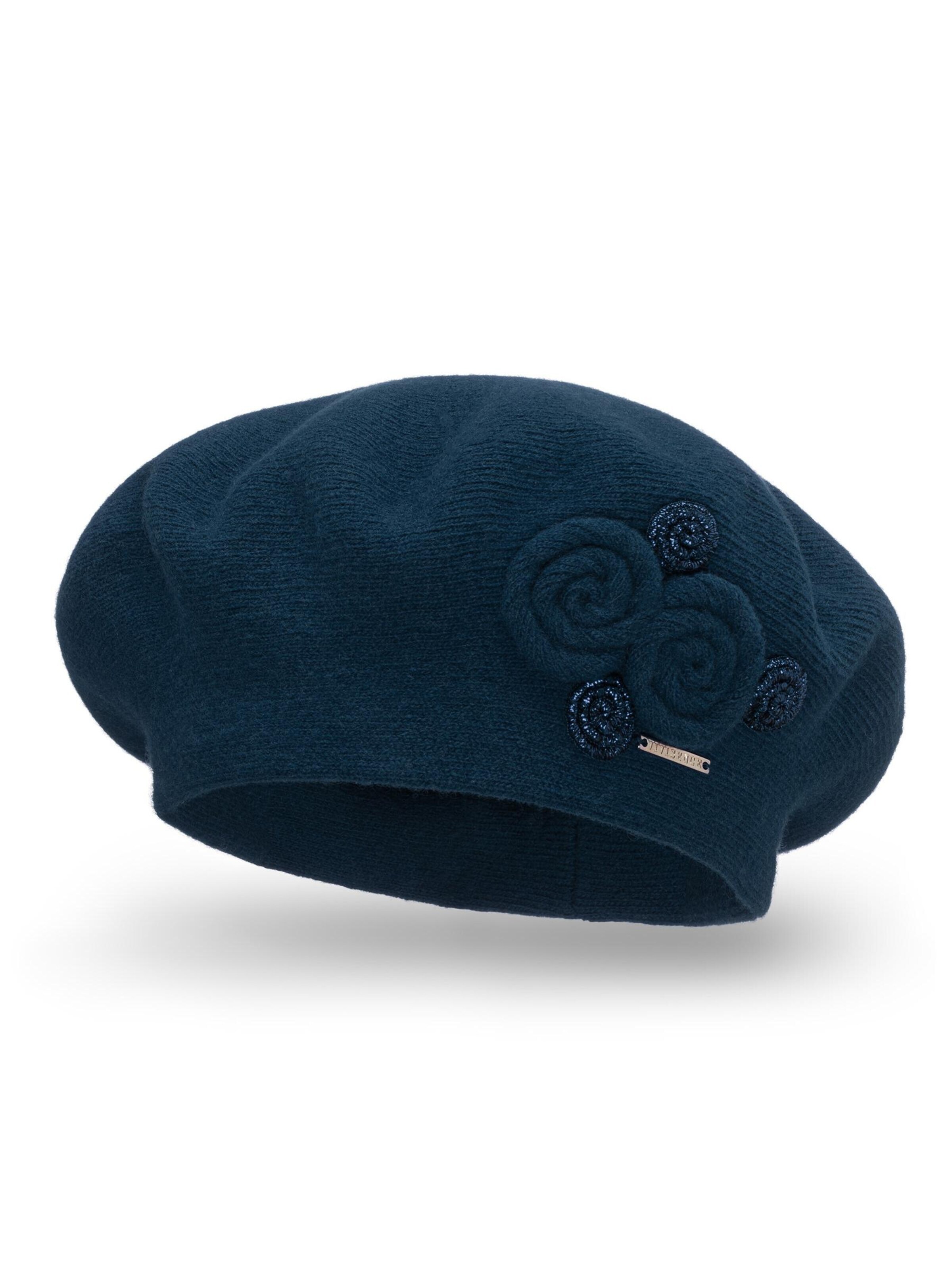 Vivisence Mütze '7037'‌ in Blau: Vorderseite