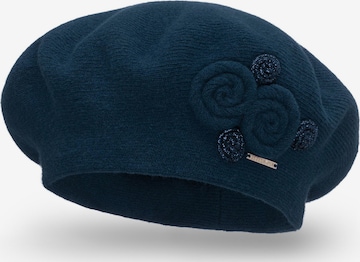 Vivisence Mütze '7037' in Blau: Vorderseite
