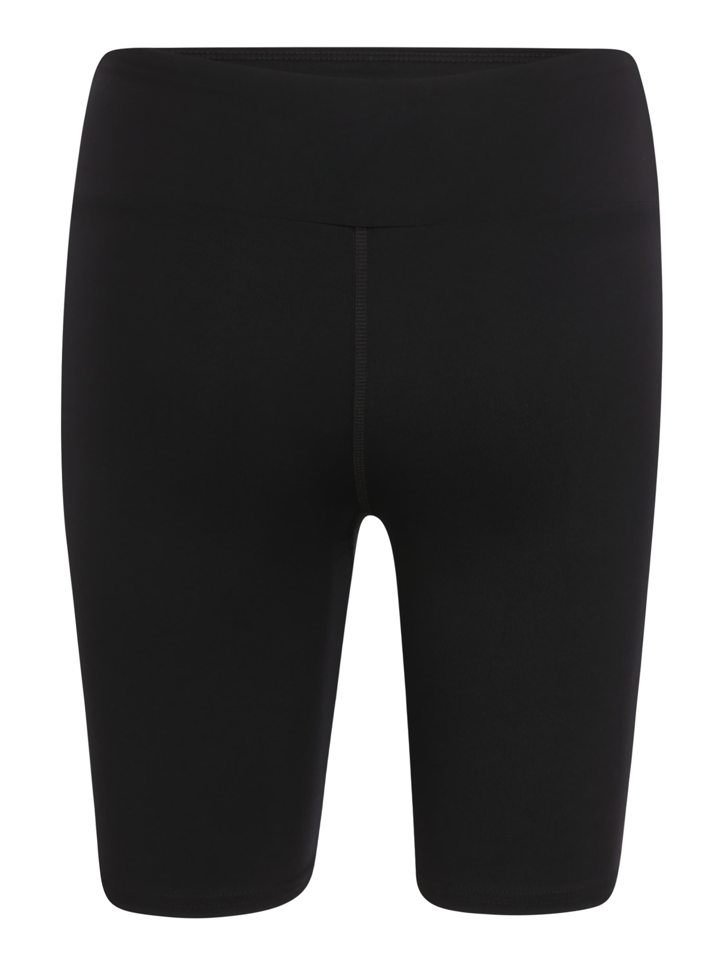 Hey Honey Skinny Workout Pants 'Biker' in Black: front