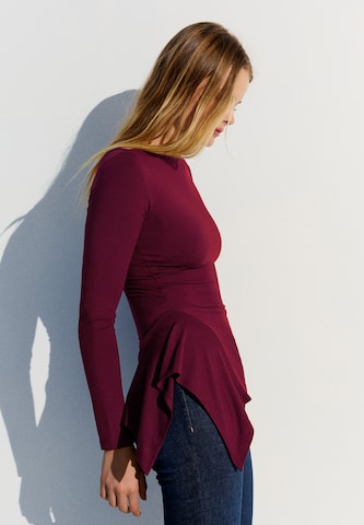 Bershka Shirts i rød