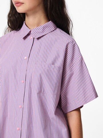 PIECES Bluse 'PCFEMME' i pink