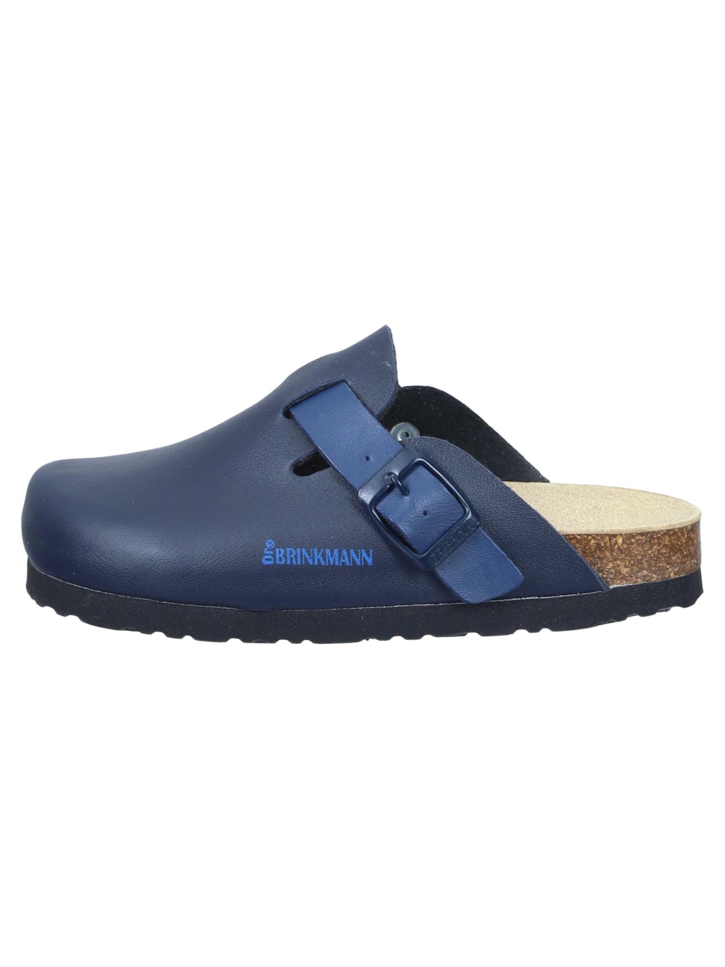 DR. BRINKMANN Clogs 'Nerpio' in Blue: front