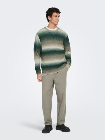 Pull-over 'ONSBertil' Only & Sons en vert
