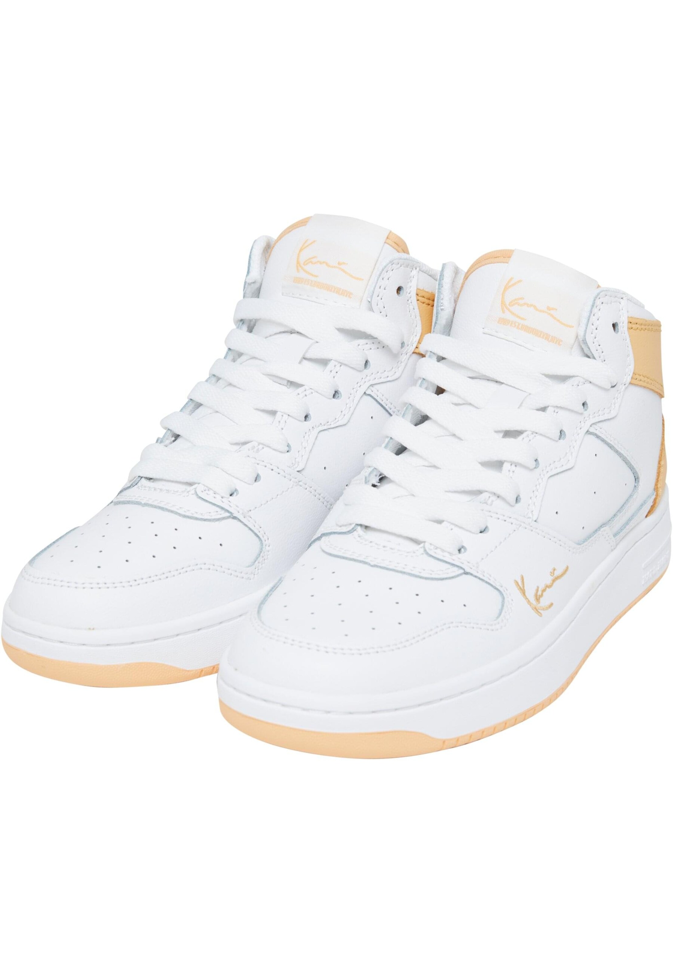 Karl Kani Kotníkové tenisky – bílá