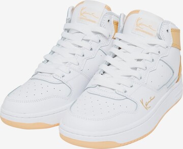 Karl Kani High-Top Sneakers in White