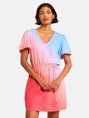 love & roses - Vestido en rosa: frente