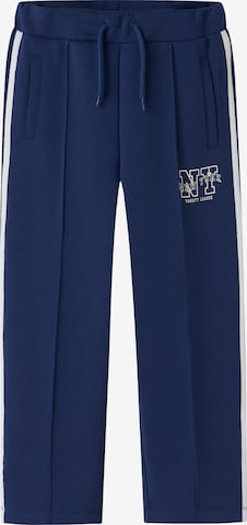 Wide Leg Pantalon 'NKFNapes' NAME IT en bleu : devant