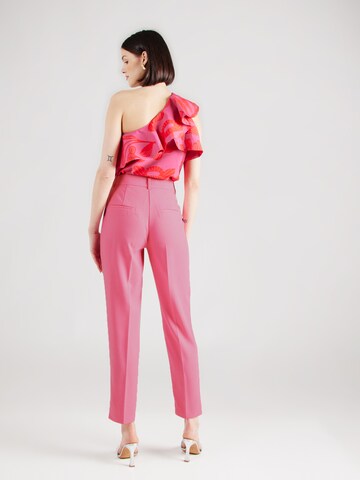 VERO MODA Обычный Плиссированные брюки 'CHANDY' в Ярко-розовый