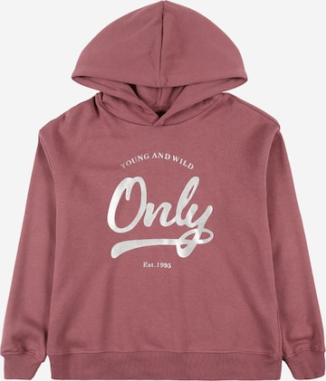 KIDS ONLY Sweatshirt 'Every' in Pink: predná strana