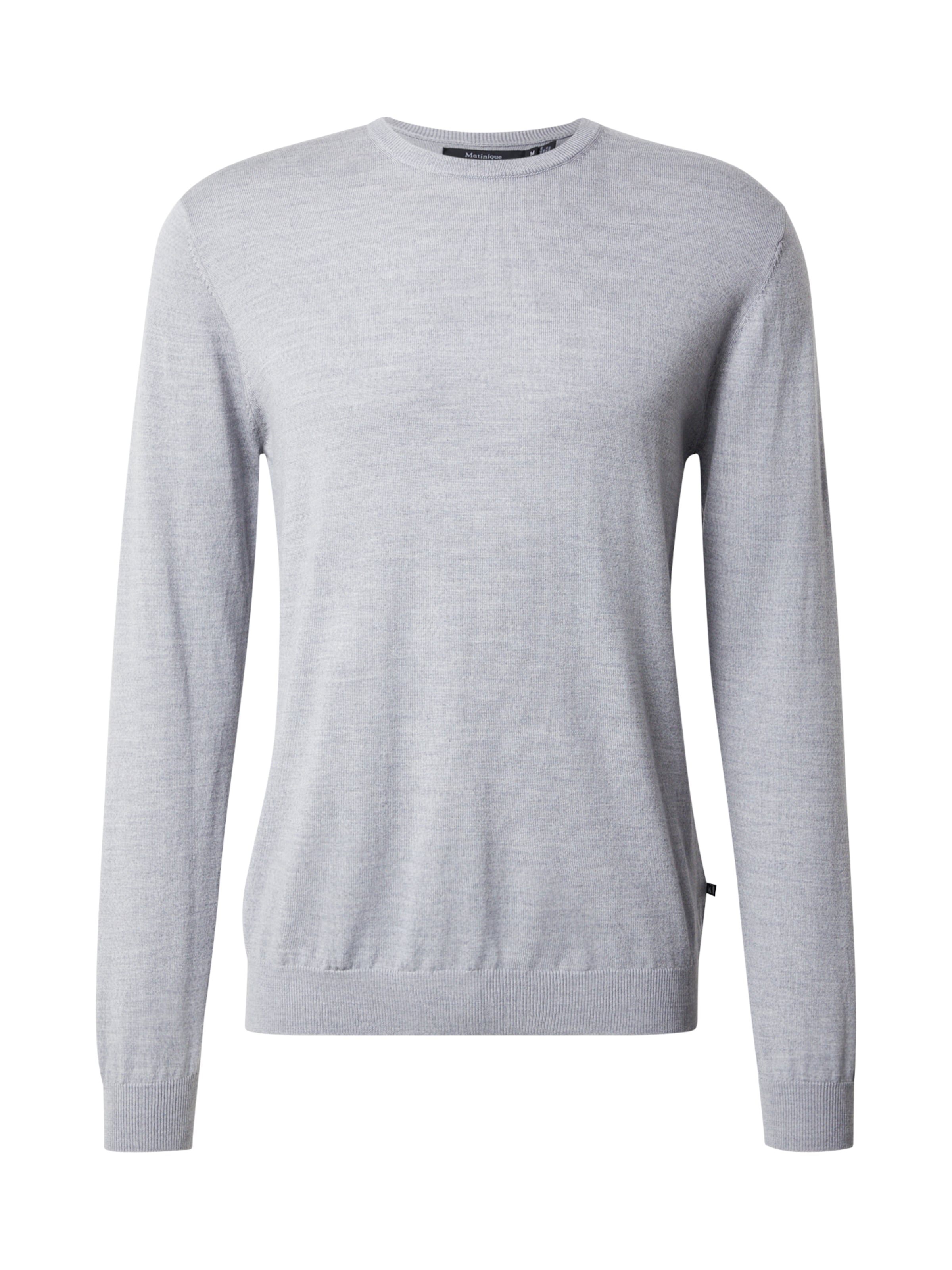 Matinique Svetr 'Margrate' – šedá: přední strana