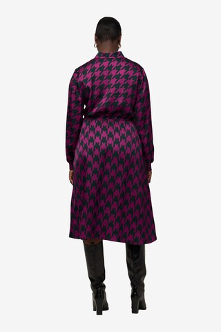 Ulla Popken Shirt Dress in Purple