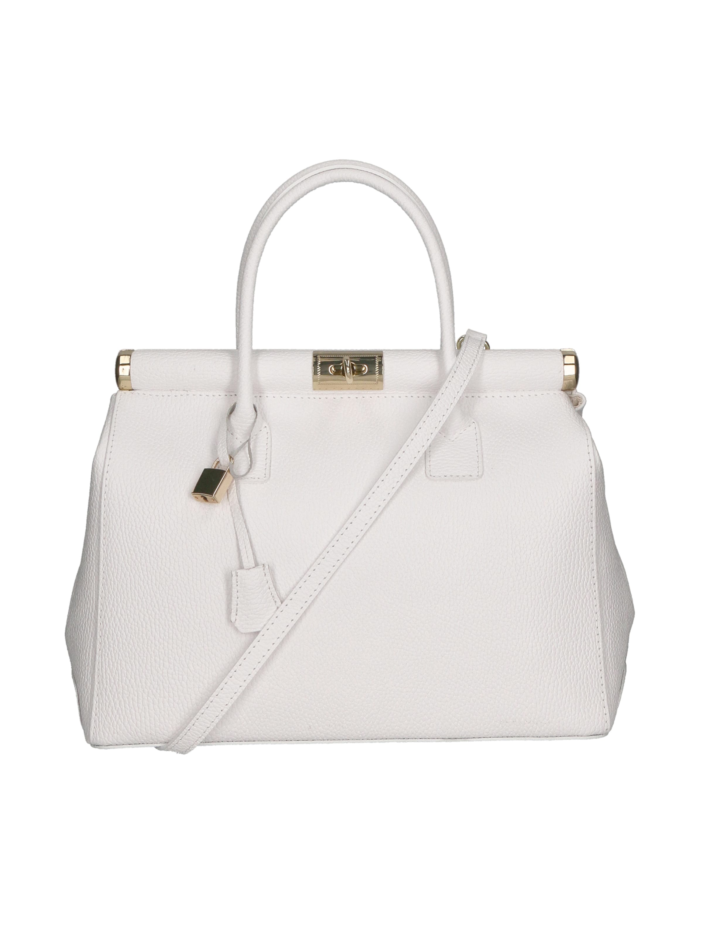 Gave Lux Handtas in Wit: voorkant