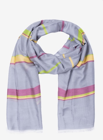 Cassandra Accessoires Scarf 'Linea' in Grey: front