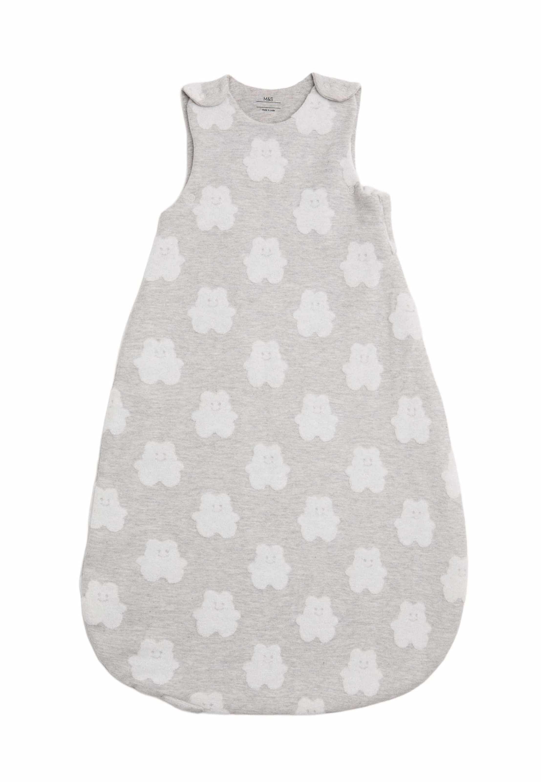 Sacco a pelo di Marks & Spencer in grigio: frontale