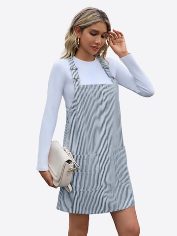 Imily Bela Dungaree skirt in Blue