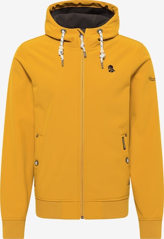 Schmuddelwedda Performance Jacket in Yellow: front