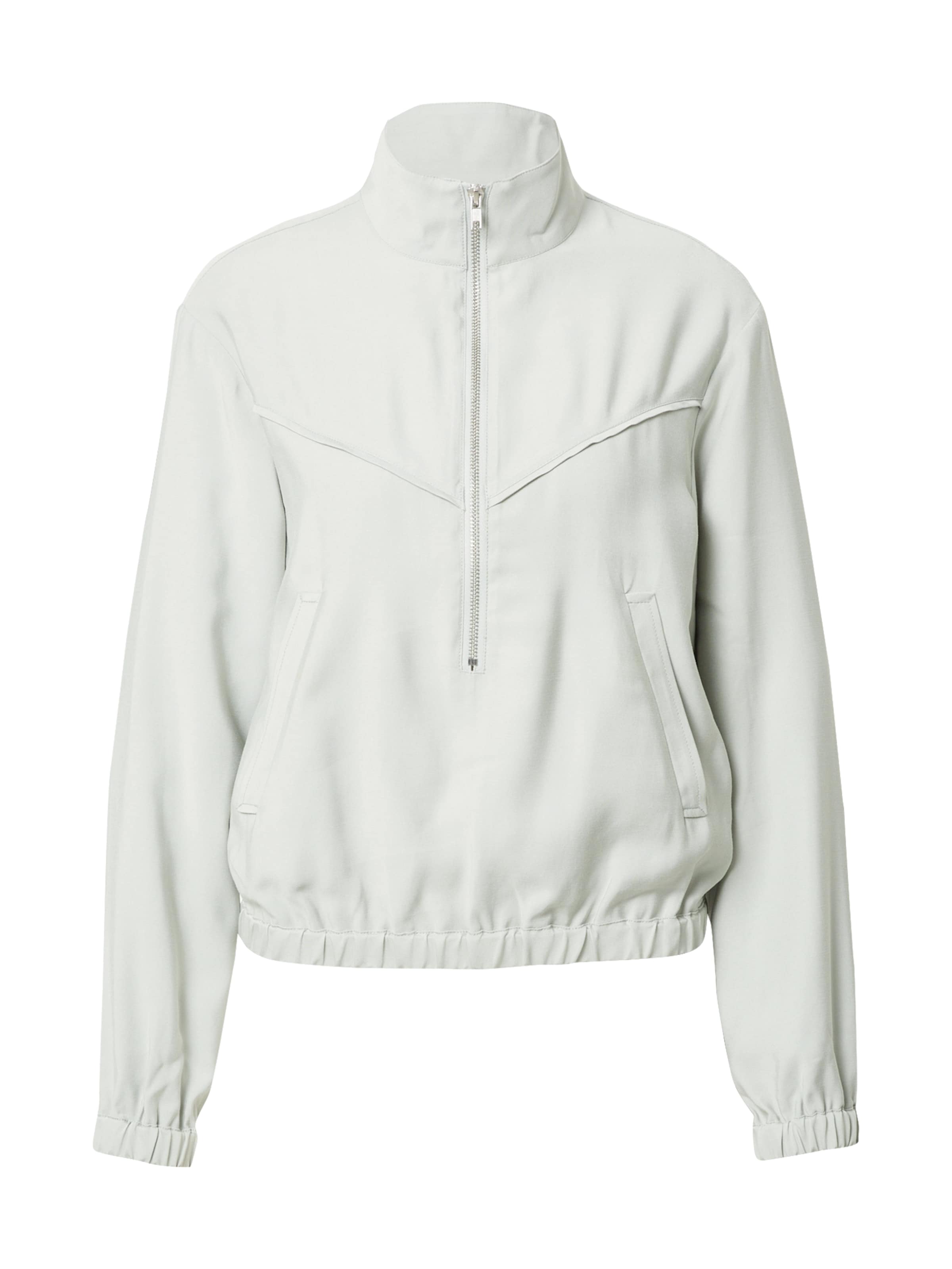 Another Label Majica 'Lotus' | siva barva: sprednja stran