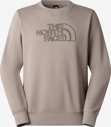 pilka THE NORTH FACE Megztinis 'M DREW PEAK LIGHT REGULAR CREW': priekis