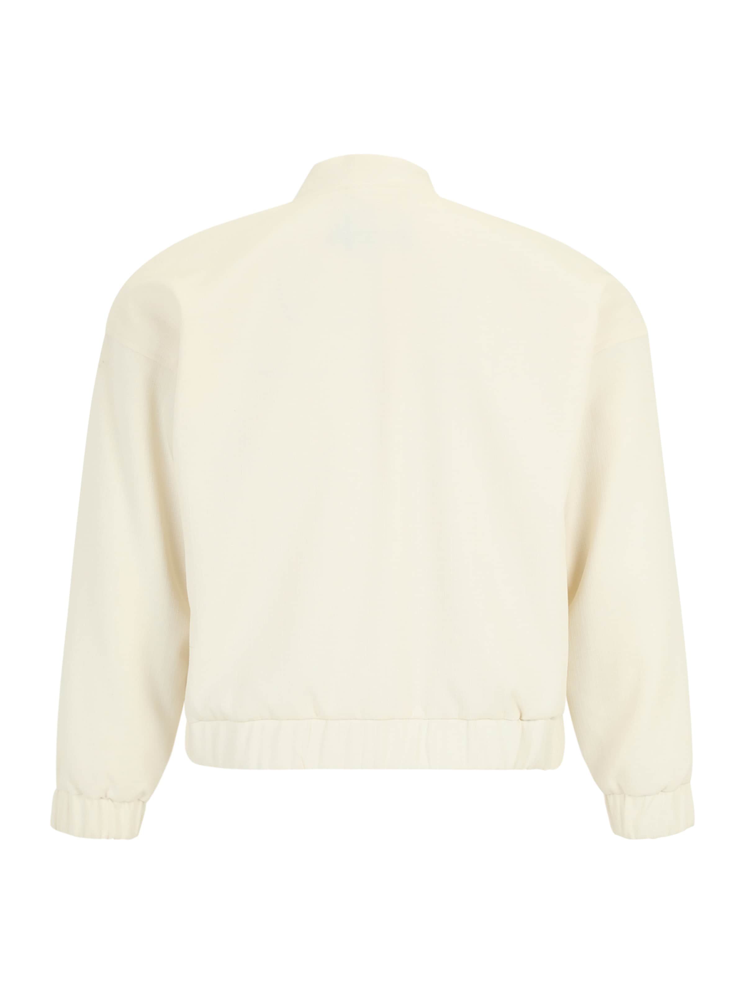 Giacca di mezza stagione 'PCANNIE' di PIECES Curve in bianco