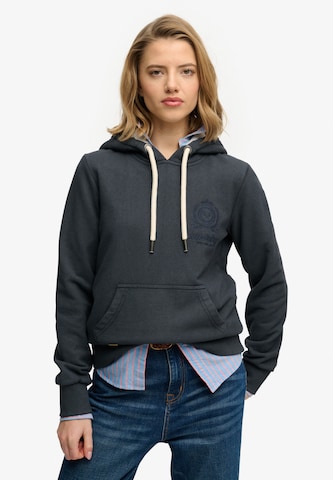 Superdry Sweatshirt in Blue: front