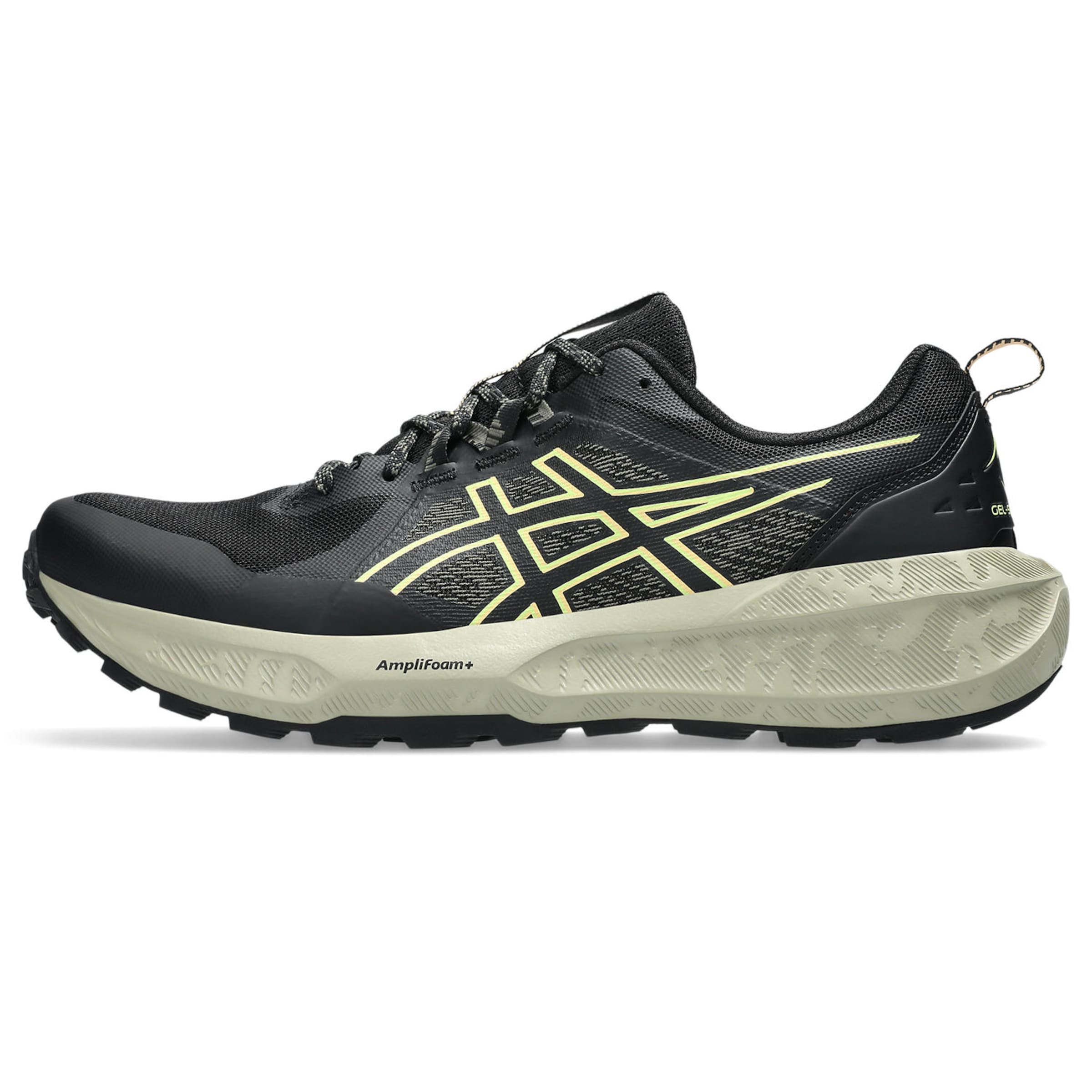 ASICS Running Shoes in Black: front