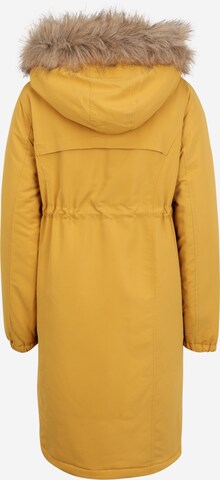 MAMALICIOUS - Parka de inverno 'Jessa' em amarelo