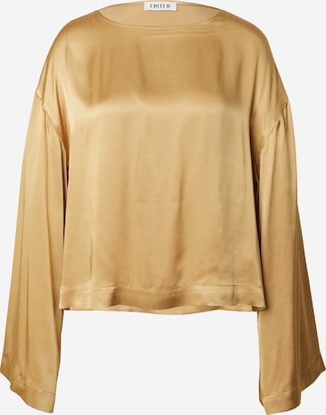 EDITED Blouse 'Nala' in Goud: voorkant