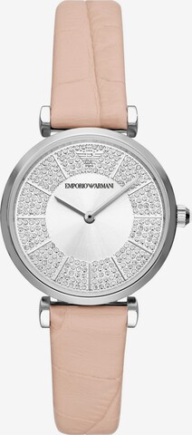 Emporio Armani Analog Watch in Silver: front