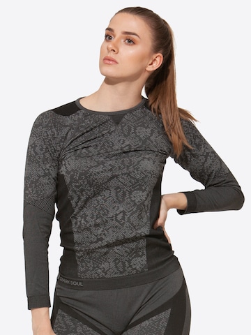 Stark Soul Functioneel shirt in Grijs: voorkant