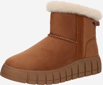 Boots TOM TAILOR en marron : devant