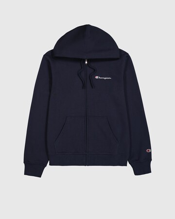 Champion Authentic Athletic Apparel Sweatjacke in Blau: Vorderseite