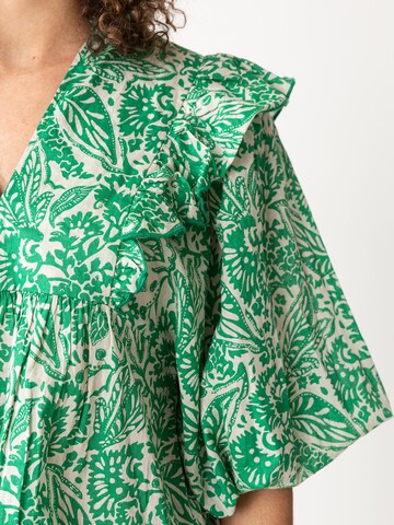Indiska Bluse 'Cornelia' i grønn