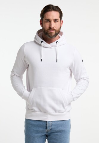 DreiMaster Maritim Sweatshirt 'Kilata' in Weiß: predná strana