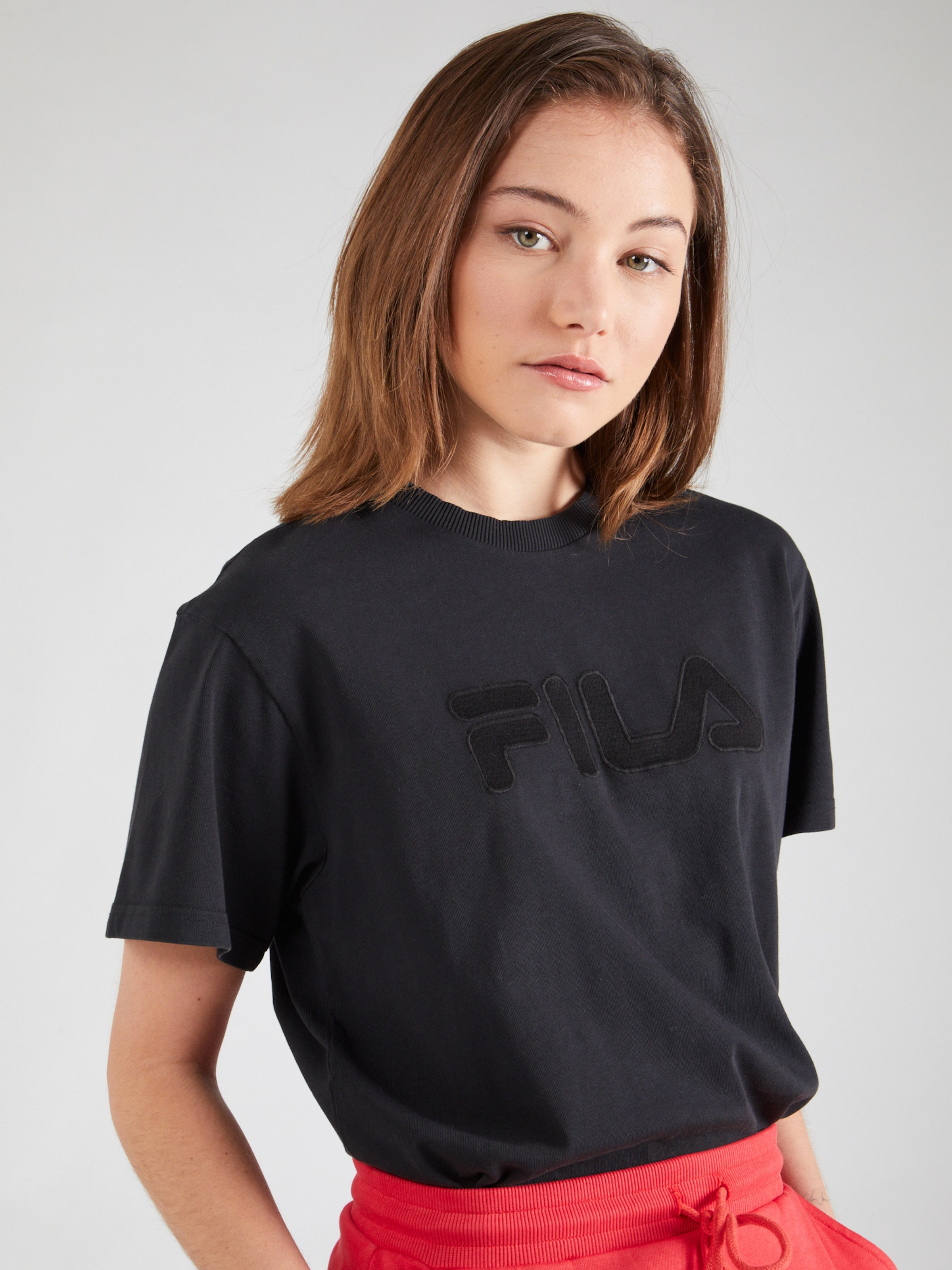 FILA Shirt Buk in Black ABOUT YOU