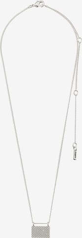 Pilgrim Halsband ' Pulse ' i silver: framsida