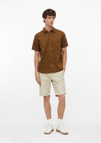 s.Oliver Regular Fit Hemd in Braun