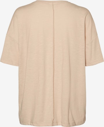 Noisy may T-Shirt 'MATHILDE' in Beige